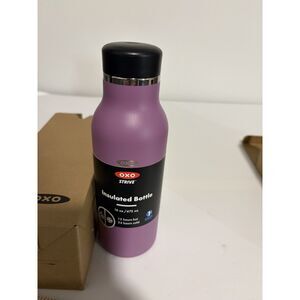 oxo 16 oz insulated bottle amethyst
